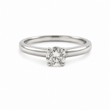 14K White Gold .50CT Round Brilliant Diamond Solitaire