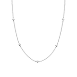 TI SENTO Zirconia Station Necklace