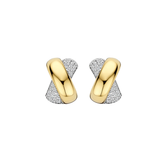 TI SENTO Bold Crossover Hoops