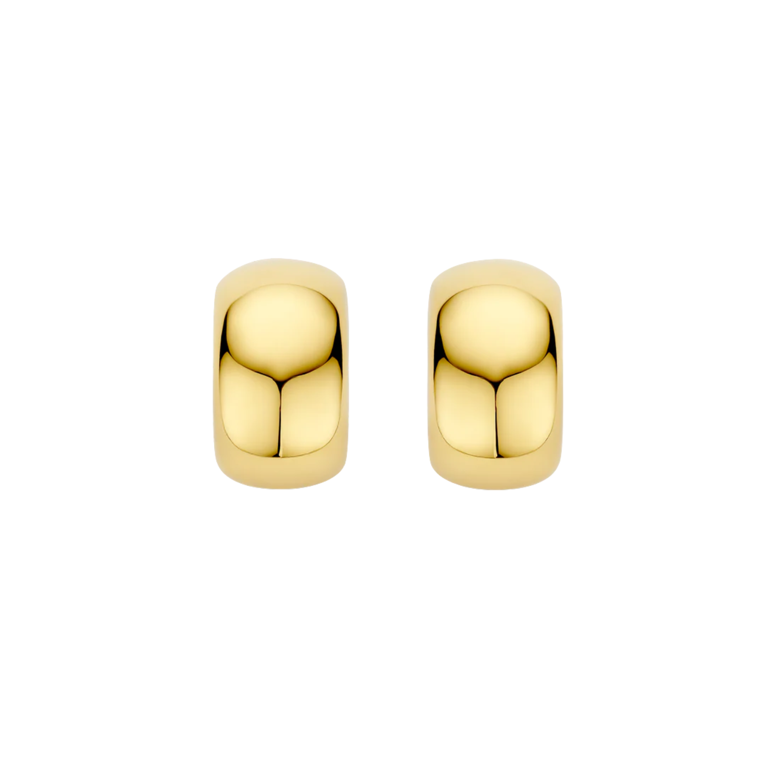 TI SENTO Bold Gold Vermeil Earrings