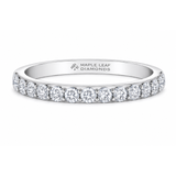 14K White Gold 1.01CTW Canadian Diamond Band