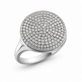 10K White Gold .75CTW Diamond Ring