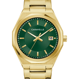 Caravelle Classic Green Face Watch
