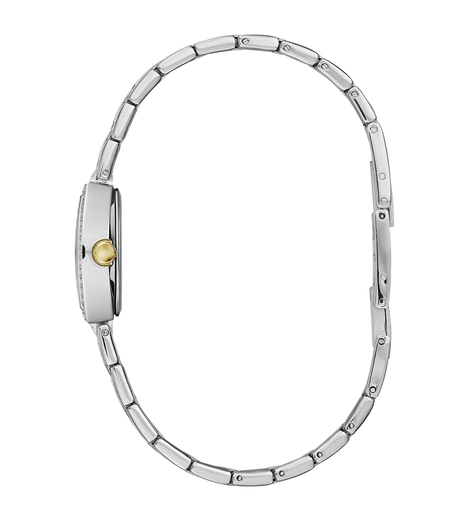 Caravelle Two Tone Dress Watch