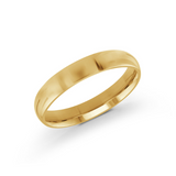 10K Yellow Gold 4mm Size 6 Classic Wedding Band