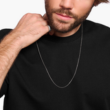 Thomas Sabo Blackened Sterling Silver 60cm Venezia Chain