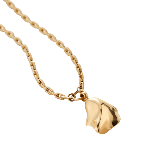 Jenny Bird Zoe Anklet in High Polish Gold