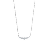 Joanli Nor Rhodium Linda Necklace