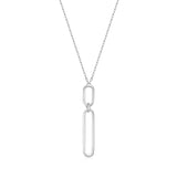 Elle "Parallel" Double Oblong Necklace