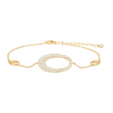 Joanli Nor Gold Tone Paris Bracelet