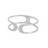 Dean Davidson Rhodium Plated Crosby Midi Cuff