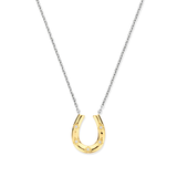 TI SENTO Horseshoe & Cubic Zirconia Horseshoe Necklace