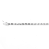 10K White Gold 1.50ctw Diamond Tennis Bracelet