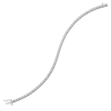 10K White Gold .50ctw Diamond Tennis Bracelet