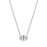 ELLE Sterling Silver 'Serenelle' Necklace