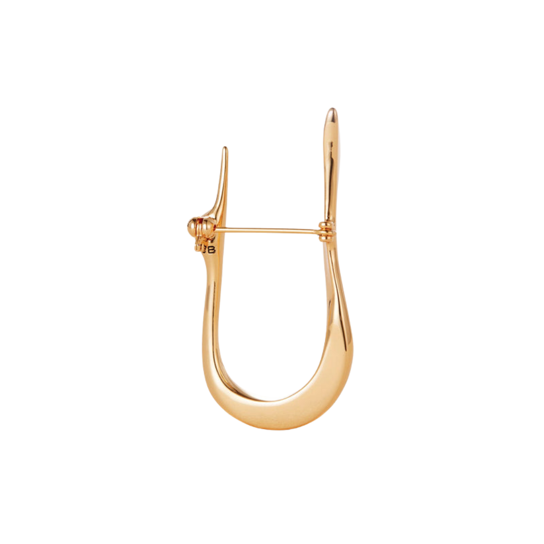 Jenny Bird Lisieux Brooch in High Polish Gold