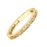 10K Yellow Gold .05ctw Diamond Scorpio Chi Chi Ring