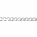 Sterling Silver 18" 2.1mm Curb Chain