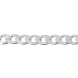Sterling Silver 20" 3.8mm Curb Chain