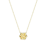 Elle "Eternal Knot" Gold Plated Necklace