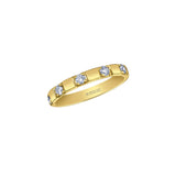 10k Yellow Gold Canadian Diamond Band