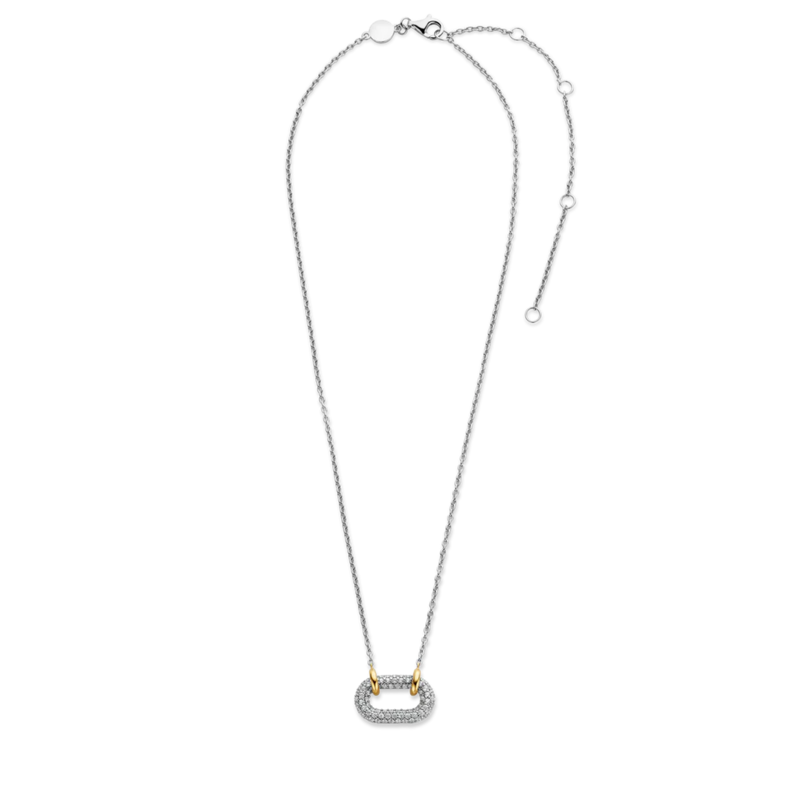 TI SENTO Signature Open Zirconia Necklace