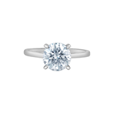14K White Gold 2.05ct Round Brilliant Lab Grown Diamond Solitaire