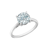 14K White Gold 2.05ct Round Brilliant Lab Grown Diamond Solitaire