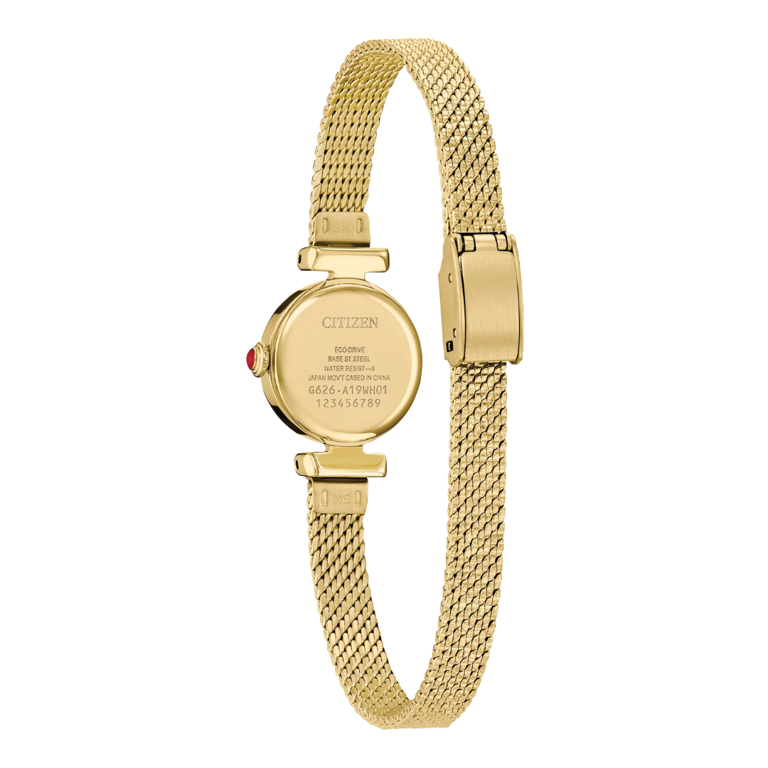 Citizen Ladies Eco Drive Gold Flo Watch