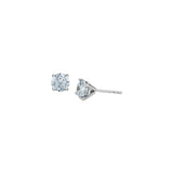 10K White Gold 2.00CTW Diamond Lab Grown Studs