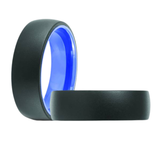 Tungsten Black & Blue 7mm Band Size 10 Wedding Band