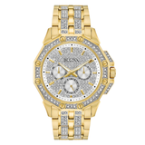 Bulova Octava Mens Gold Watch