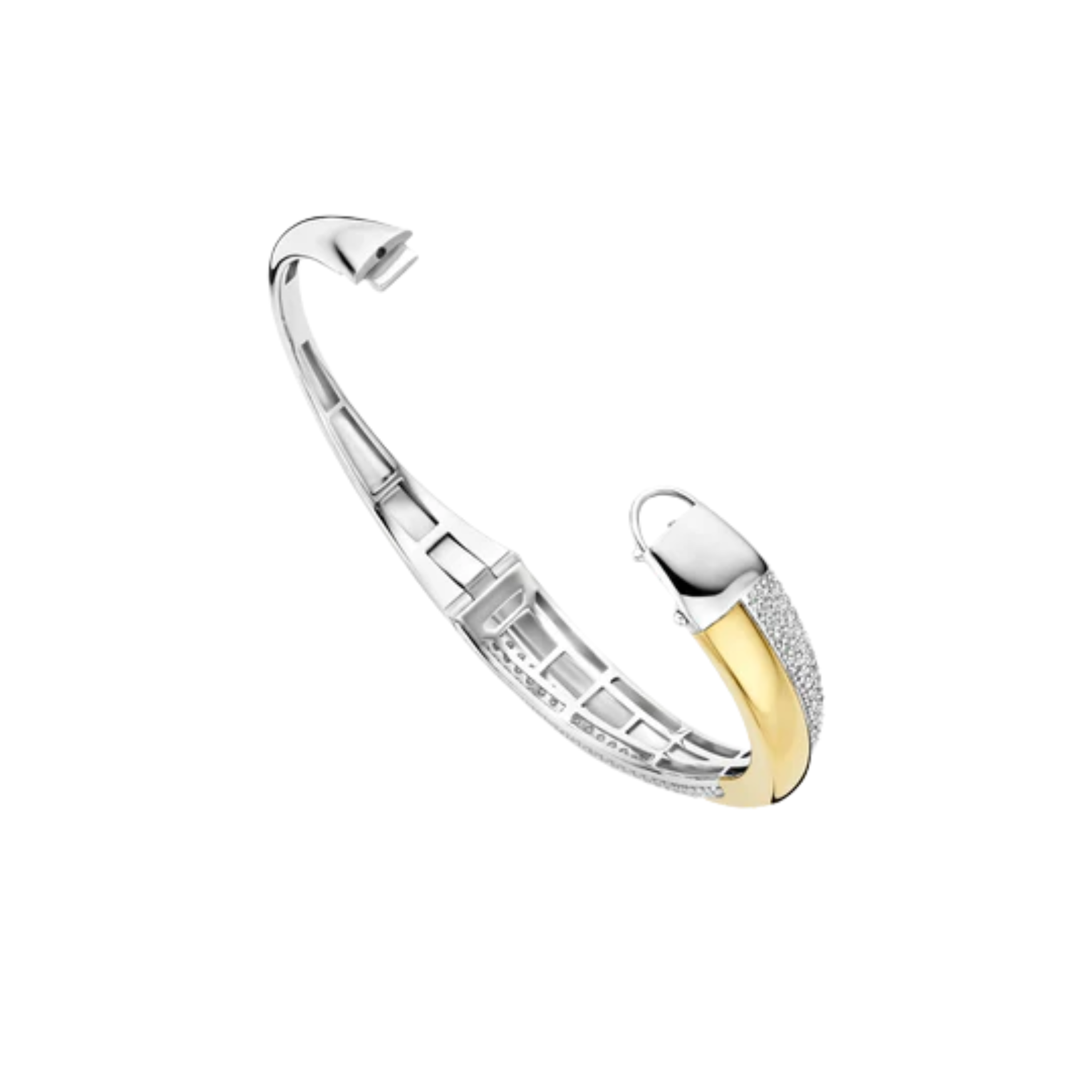 TI SENTO Zirconia Crossover Bangle