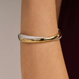 TI SENTO Zirconia Crossover Bangle