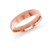 10K Rose Gold 5mm Size 10 Classic Wedding Band
