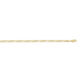 10K Yellow Gold 20" Figaro Chain